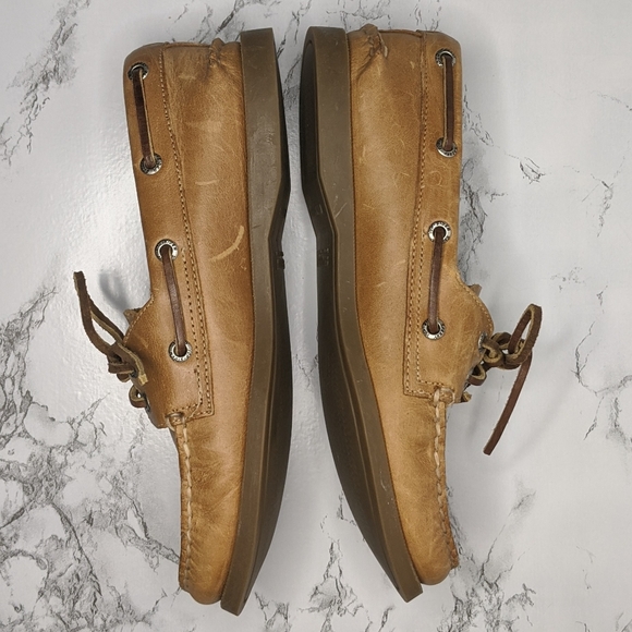Sperry Leather Boat Shoes - Size 8 - Picture 4 of 7